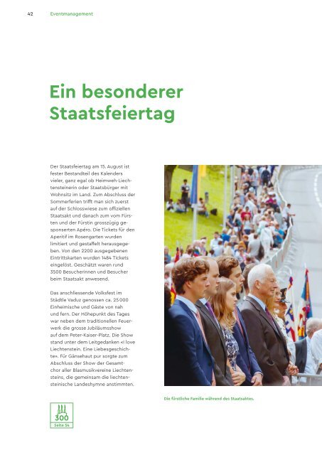 Geschäftsbericht Liechtenstein Marketing 2019