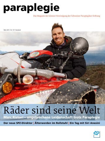 das Heft «Paraplegie - RS-Sportbilder