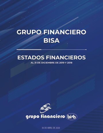 EEFF y Consolidado Grupo Bisa 30-04-2020