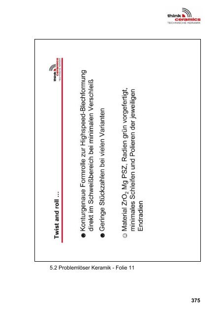 357 5.2 Kundenspezifische Bauteile = Problemlöser aus Keramik x ...