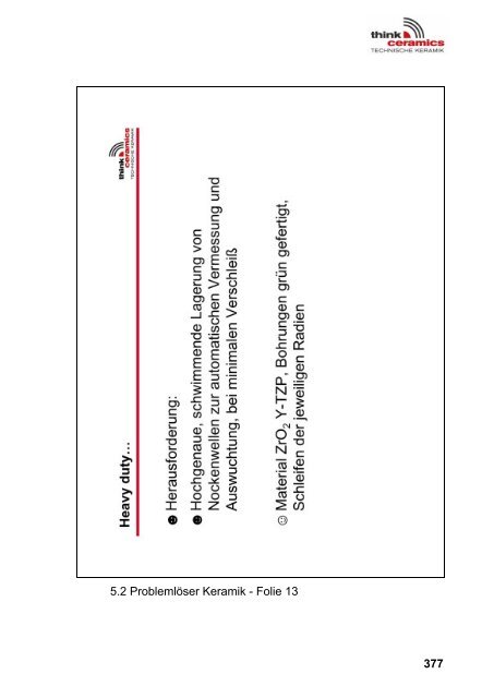 357 5.2 Kundenspezifische Bauteile = Problemlöser aus Keramik x ...