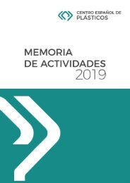 Memoria de Actividades del CEP 2019