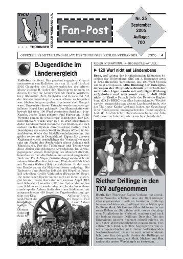 Fan-Post 025 - viademica.verlag berlin