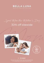 Bella Luna Mother's Day Gift Guide 2020