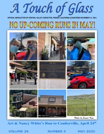 Central Valley Corvettes of Fresno - May 2020