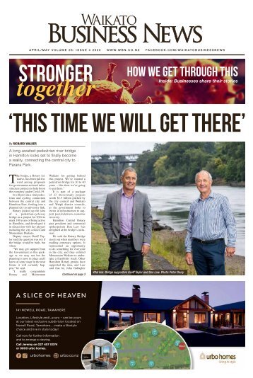 Waikato Business News April/May 2020