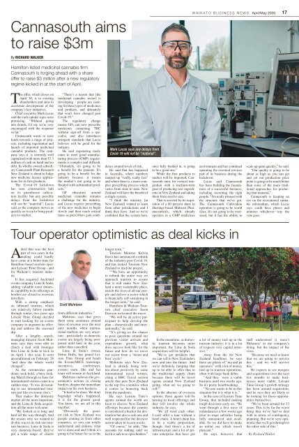 Waikato Business News April/May 2020