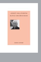 JOSEP VALLRIBERA: MULTIPLES · OBRA GRÀFICA 1997–2010   (Edicions H. Jenninger)   ISBN 978-84-939139-4-6