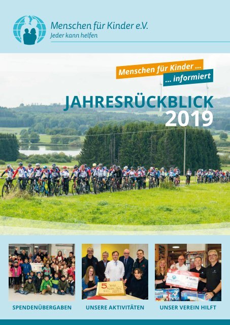 Jahresrückblick 2019 Menschen für Kinder e. V.