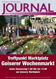 Goiserer Wochenmarkt - Bad Goisern - Land Oberösterreich