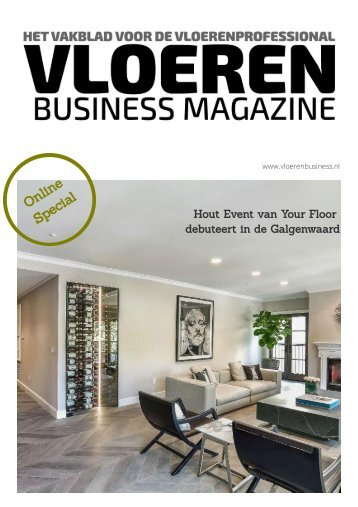 Vloeren Business Magazine Online special - your floor
