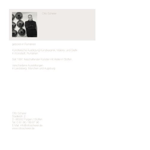 Katalog 2012 - Regionalverband Bildender Künstler Oberbayern-West