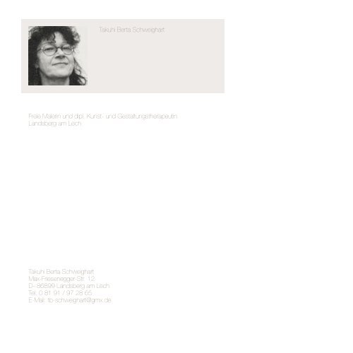 Katalog 2012 - Regionalverband Bildender Künstler Oberbayern-West