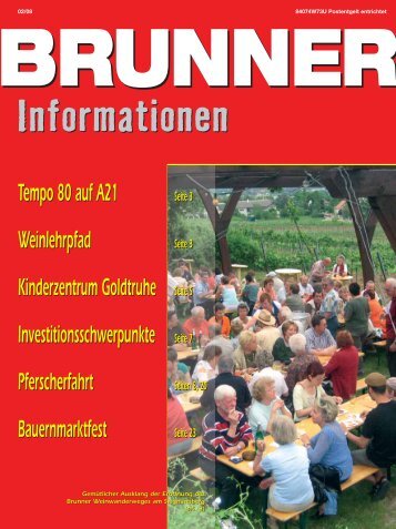 Ihre Meinung ist uns wichtig! Schreiben Sie uns: brunn@noe.spoe.at