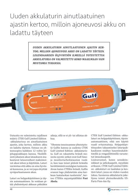 Kuljetus & Logistiikka 2 / 2020