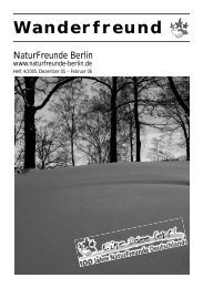 Wanderfreund - Naturfreunde Berlin eV
