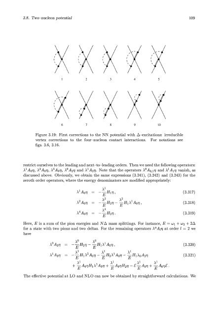 The Nucleon-Nucleon Interaction in a Chiral Effective Field Theory