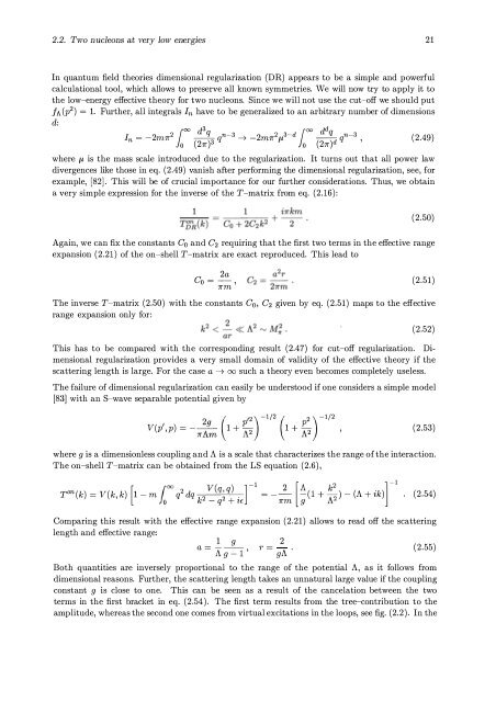 The Nucleon-Nucleon Interaction in a Chiral Effective Field Theory