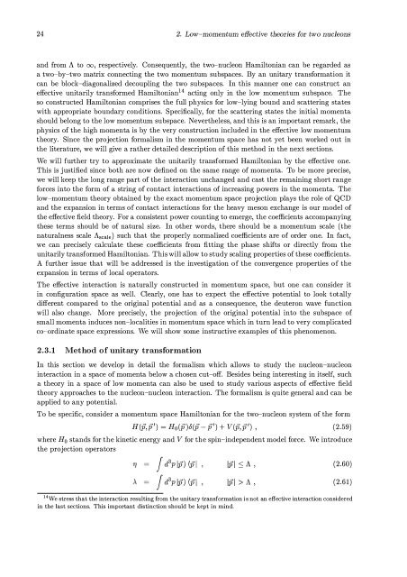 The Nucleon-Nucleon Interaction in a Chiral Effective Field Theory