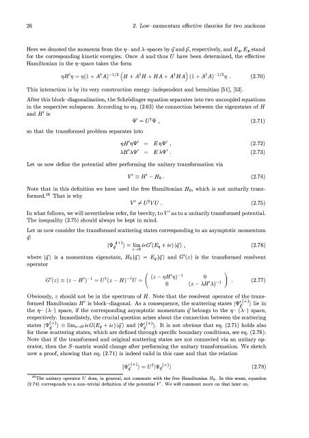 The Nucleon-Nucleon Interaction in a Chiral Effective Field Theory