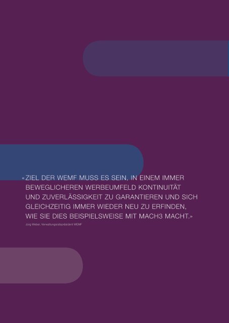 Geschäftsbericht 2010 - WEMF AG für Werbemedienforschung