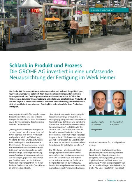 Dialog Ausgabe 26 - ROI Management Consulting AG