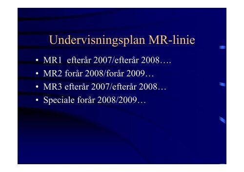 Magnetisk Resonans - Biomedicinsk Teknik - Aarhus Universitet