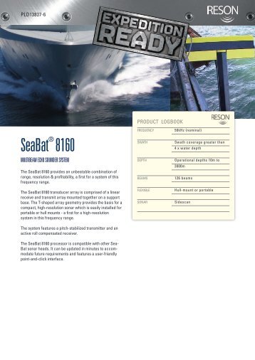 SeaBat 8160 - Reson