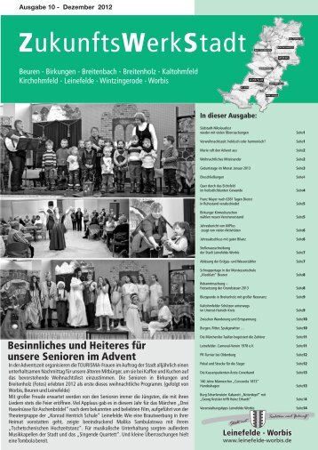 Ausgabe 10 online - Stadt Leinefelde Worbis