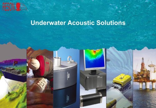 Reson : underwater acoustic solutions