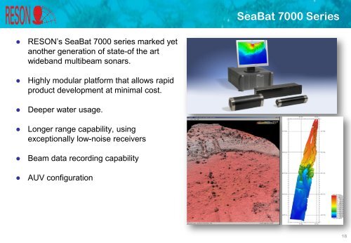 Reson : underwater acoustic solutions