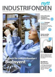 BioInvent - Industrifonden