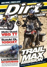 Dirt and Trail May 2020