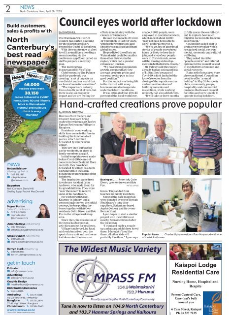 North Canterbury News: April 30, 2020