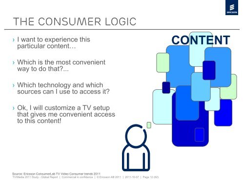 TV & Video Consumer Trends 2011 - Ericsson