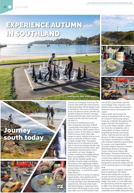 Southern Destinations: March 26, 2020