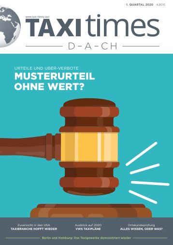 Taxi Times DACH - 1. Quartal 2020