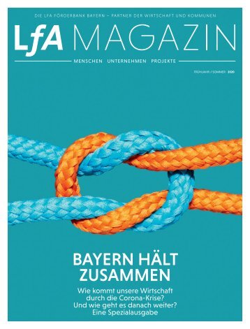 LfA Magazin Spezialausgabe Corona