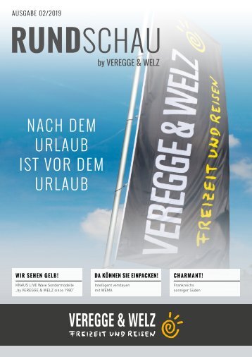 Veregge & Welz RUNDSCHAU - Ausgabe 02/2019