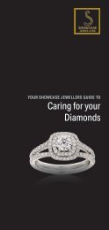 Showcase Jewellers Guide to Caring for your Diamonds