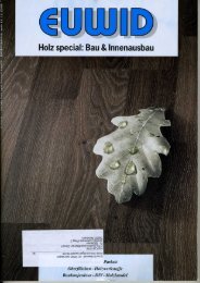 Page 1 Holz special: Bau & Innenausbau Parkett Holzwerkstoffe ...