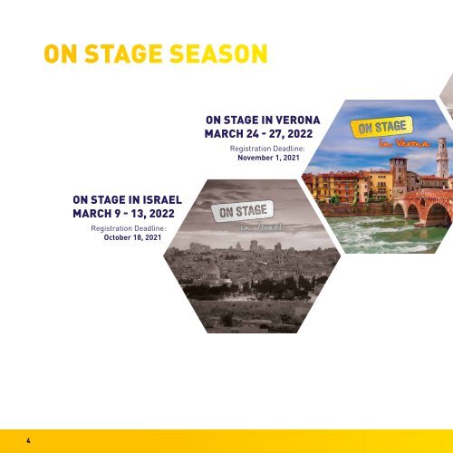 ON STAGE Verona 2022 - Brochure
