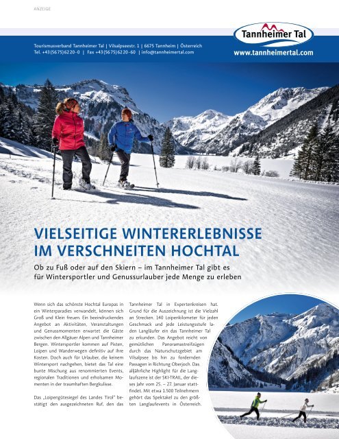 Griaß di' Allgäu Winter 2018/2019