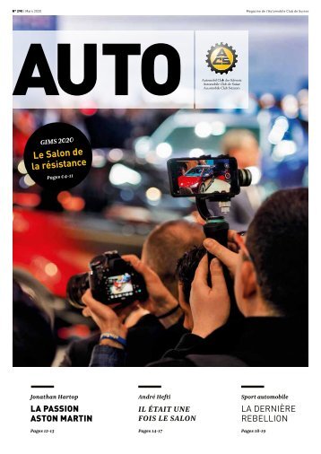 Magazine de l’Automobile Club de Suisse 1/2020