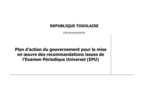 Veuillez voir en attaché le plan d'action - cifedhop