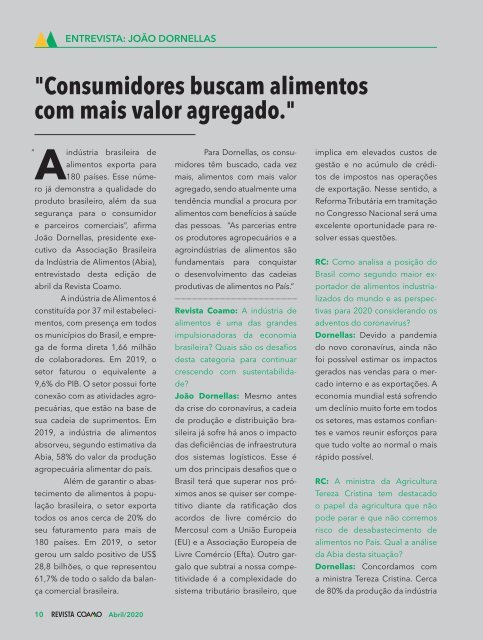 Revista Coamo edição Abril de 2020