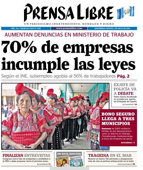 PDF 01052012 - Prensa Libre