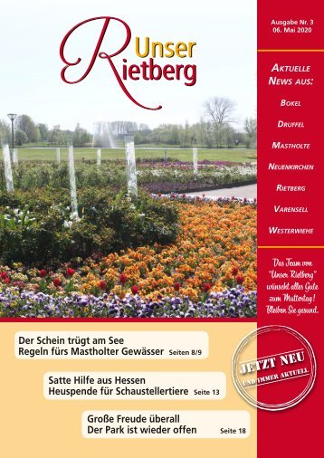 Unser Rietberg Ausgabe 03 vom 06. Mai 2020