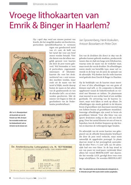 Prentbriefkaarten magazine 144