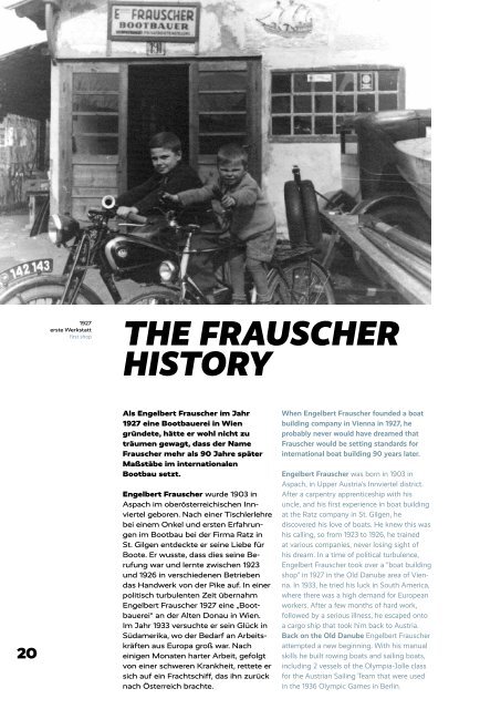 Frauscher Magazin #1